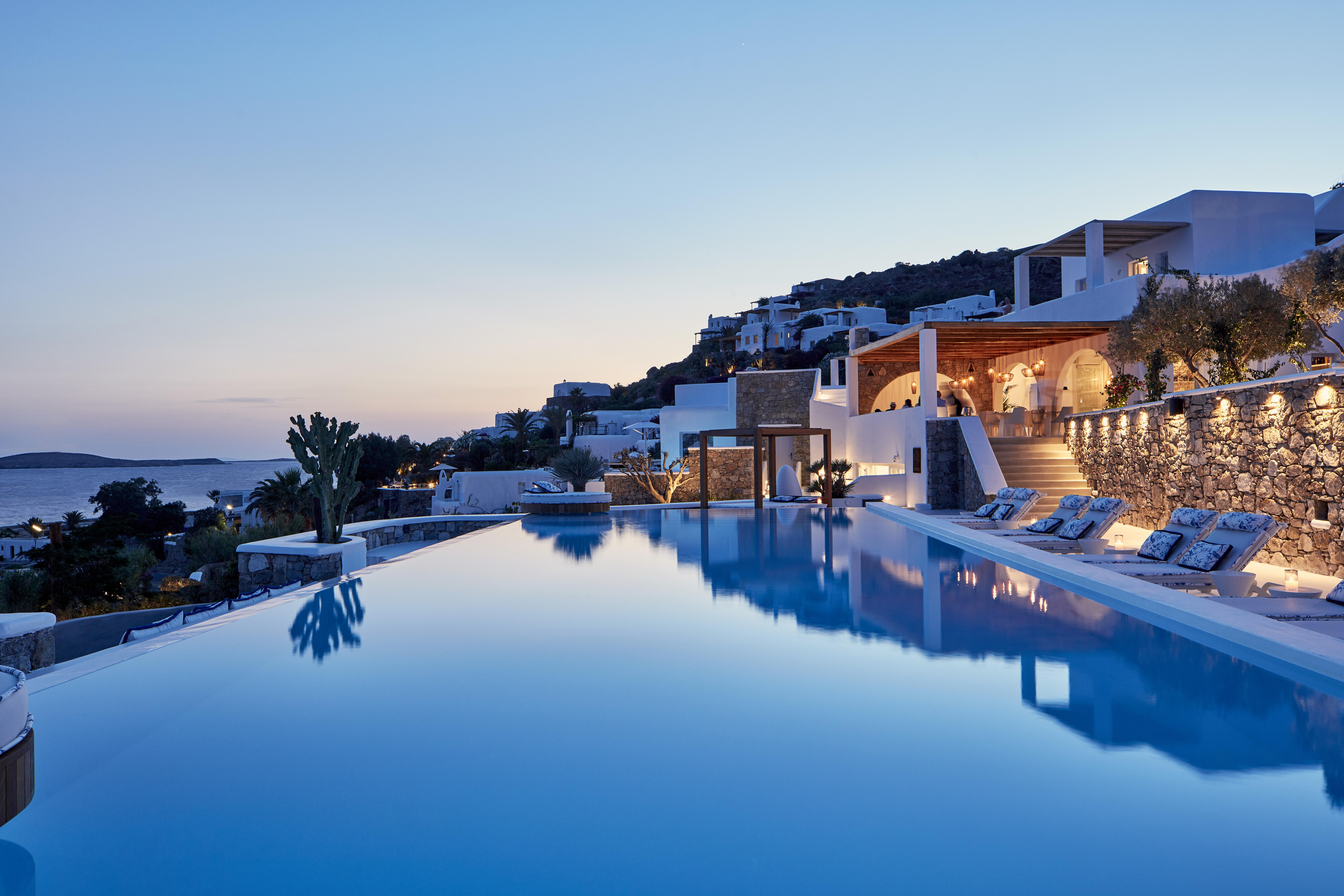 Katikies Mykonos - The Leading Hotels Of The World Agios Ioannis Diakoftis Exterior foto