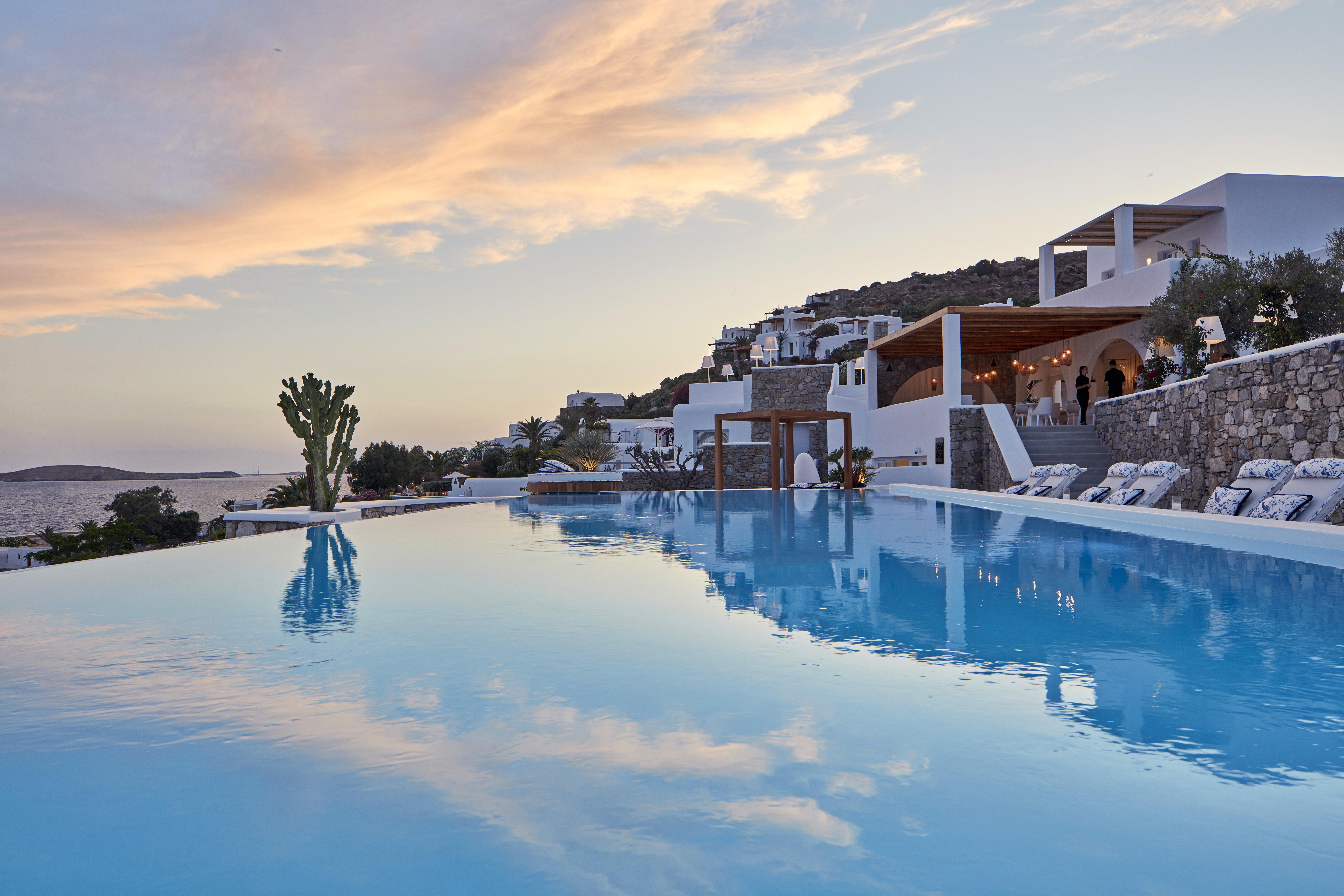 Katikies Mykonos - The Leading Hotels Of The World Agios Ioannis Diakoftis Exterior foto