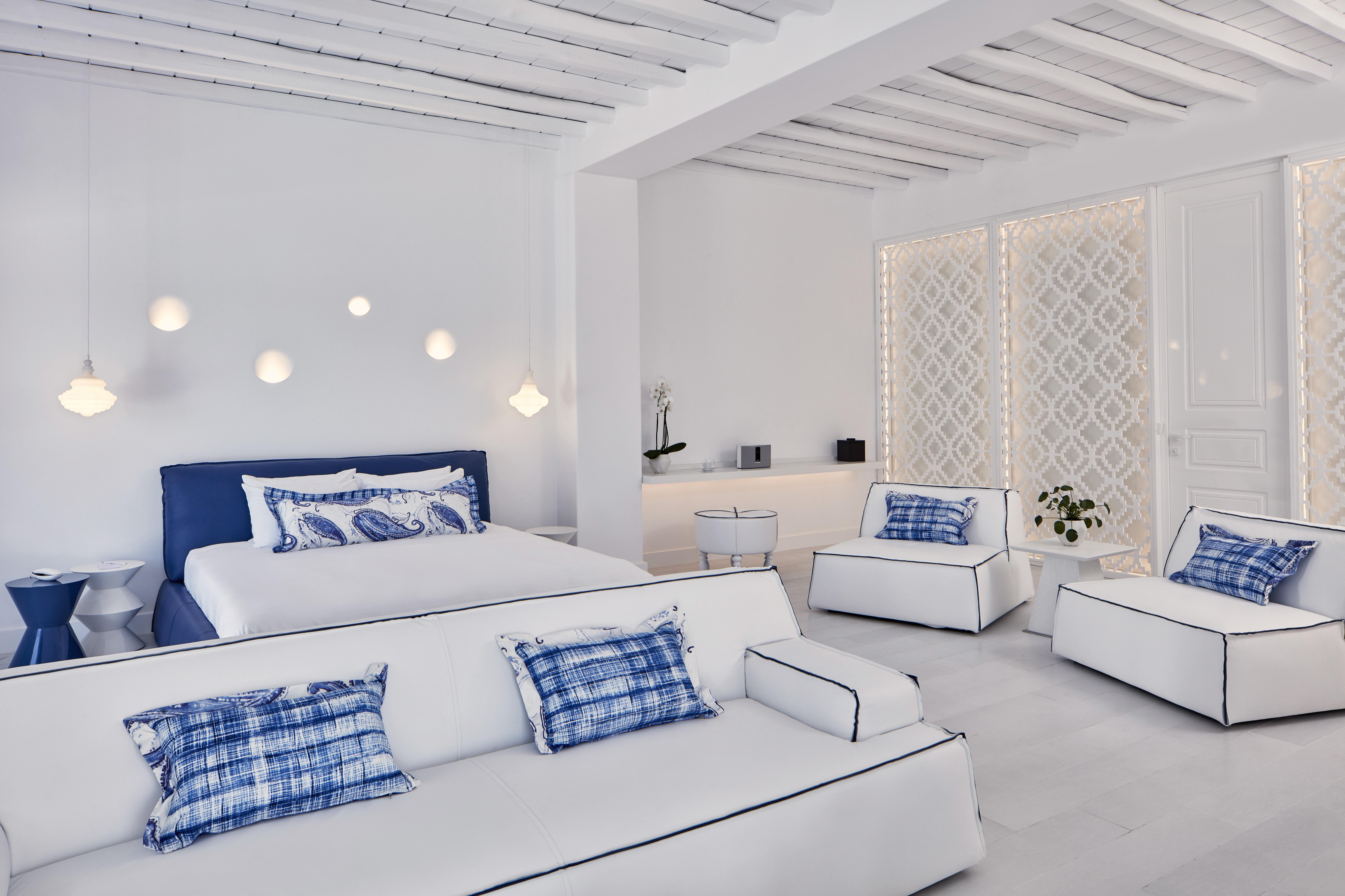 Katikies Mykonos - The Leading Hotels Of The World Agios Ioannis Diakoftis Exterior foto